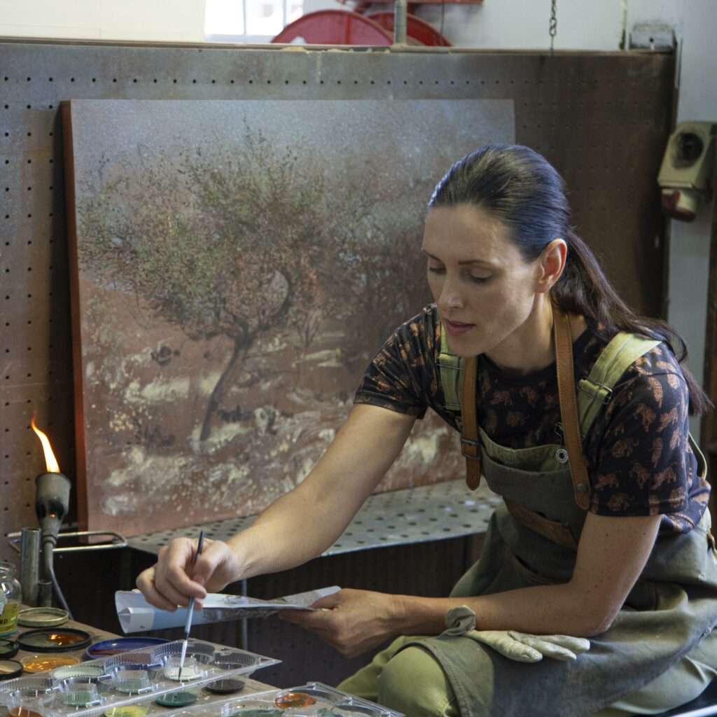 Artist in residence, Rina Stutzer