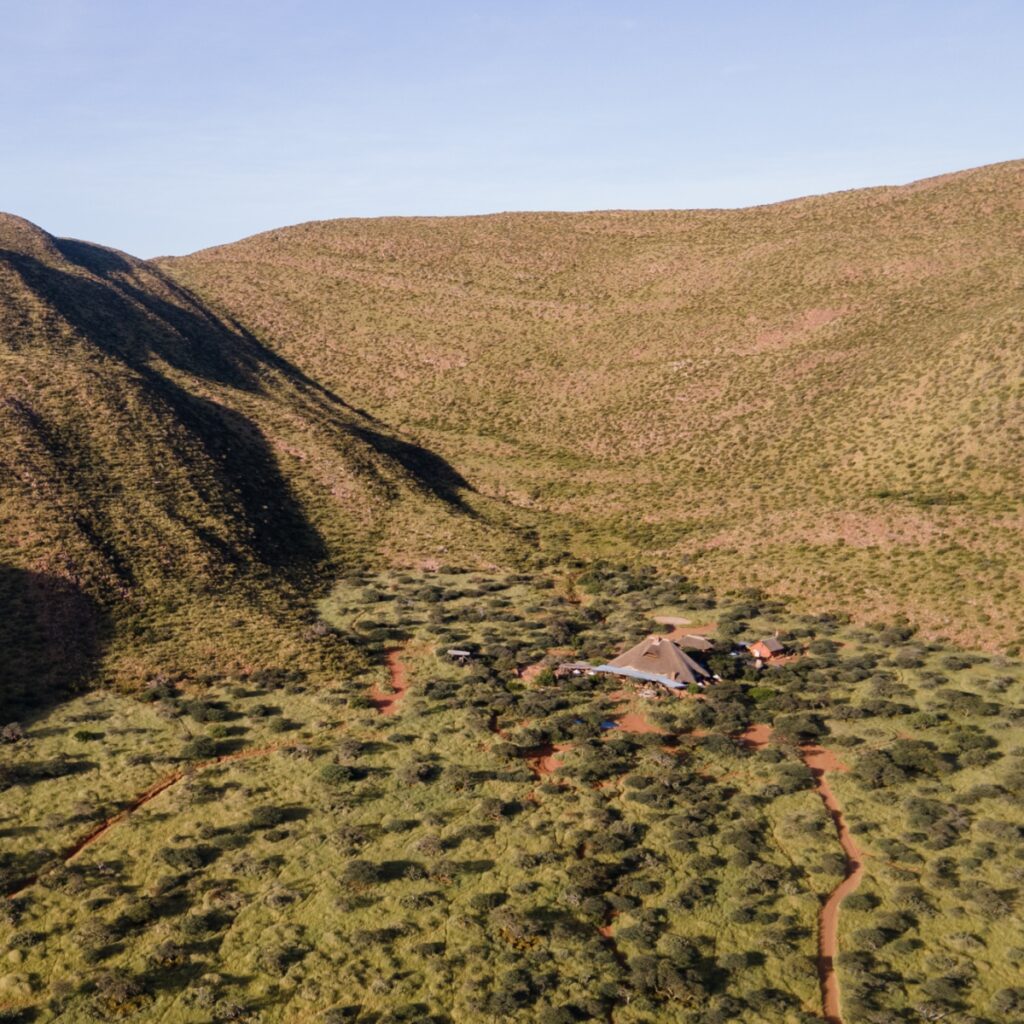 Tarkuni homestead aerial view