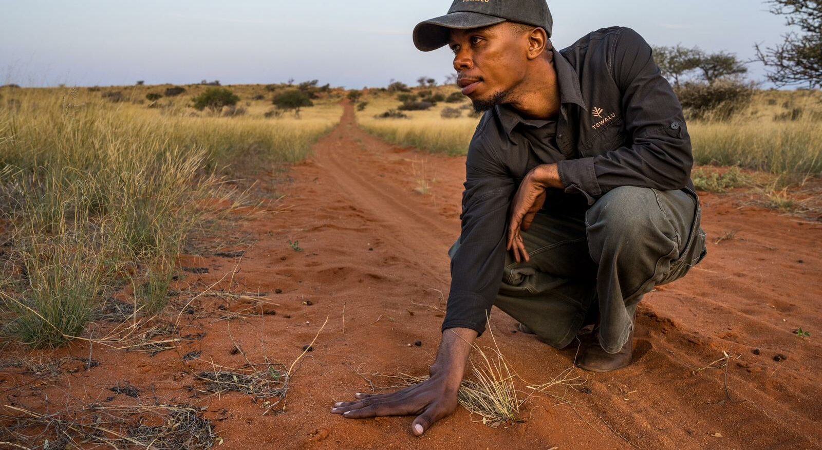 Conservator, Clement Motau on the reserve