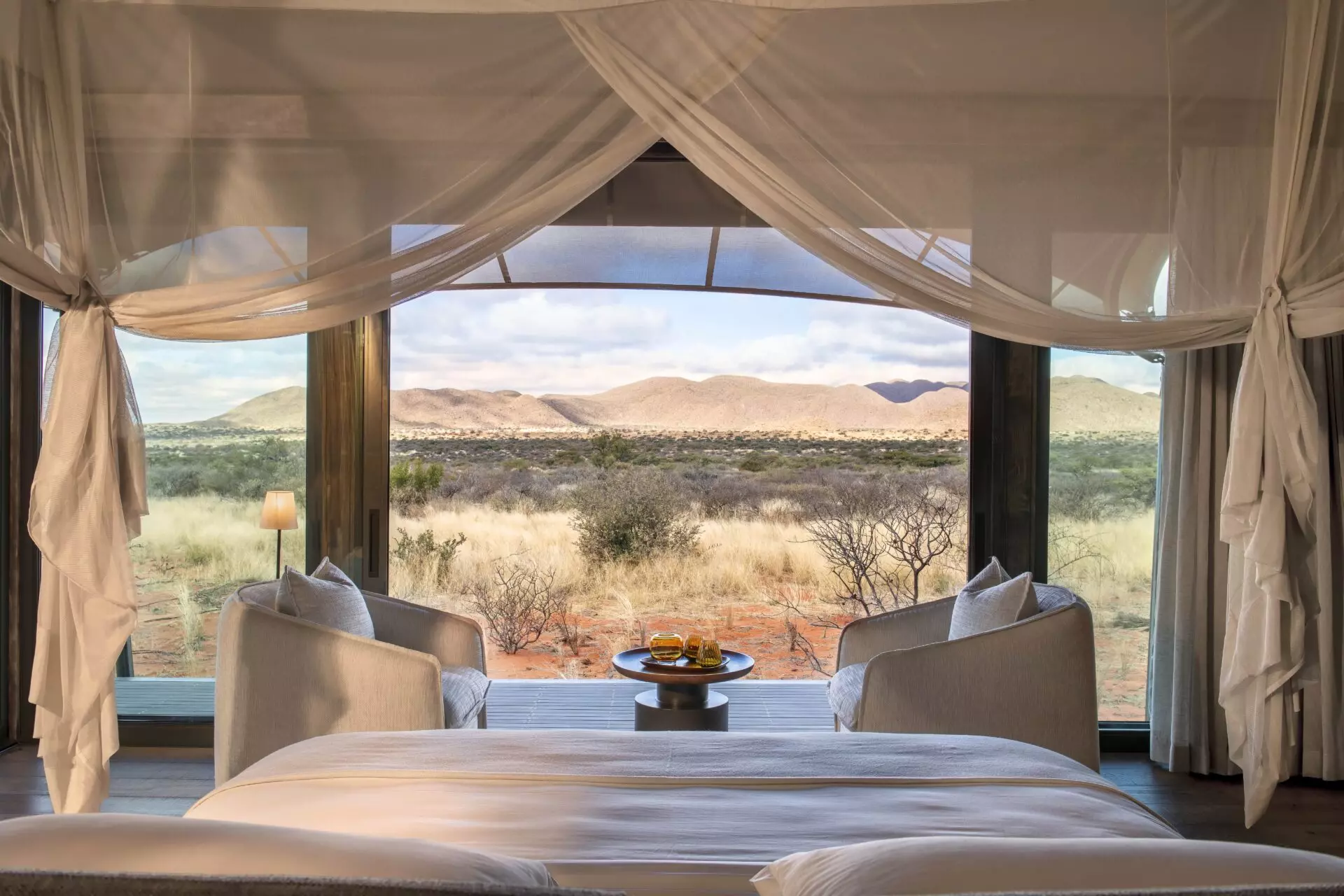 Arrival in Tswalu Kalahari Reserve